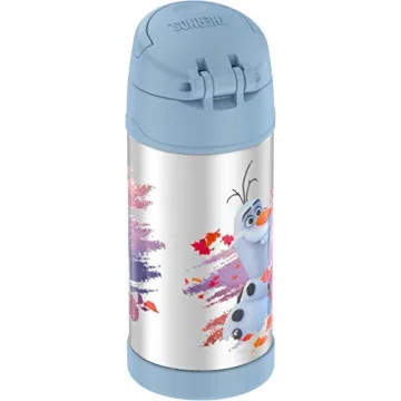 THERMOS FUNTAINER 12oz Kids Straw Bottle Frozen 2