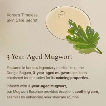 I'm From Mugwort Essence | 100% Vegan Extract - Soothe Sensitive and Irritated Skin, Redness Relief, Refreshing, Korean Hydrating Toner | 5.4 Fl Oz, All Skin Types, PETA Approved