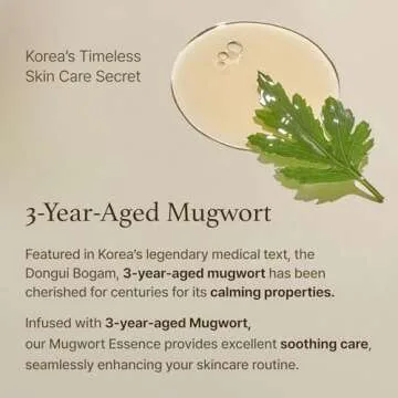 I'm From Mugwort Essence | 100% Vegan Extract - Soothe Sensitive and Irritated Skin, Redness Relief, Refreshing, Korean Hydrating Toner | 5.4 Fl Oz, All Skin Types, PETA Approved