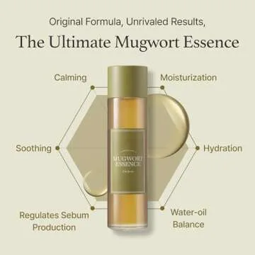 I'm From Mugwort Essence | 100% Vegan Extract - Soothe Sensitive and Irritated Skin, Redness Relief, Refreshing, Korean Hydrating Toner | 5.4 Fl Oz, All Skin Types, PETA Approved