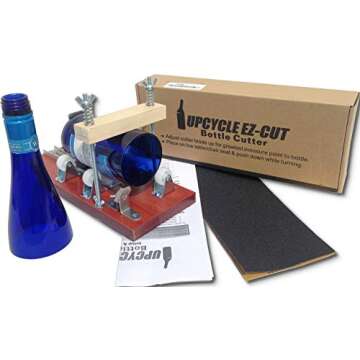 Glass Bottle Cutter SelfScoring System: New Precision Bottle Cutting Machine for Perfect Cuts, Sprin...