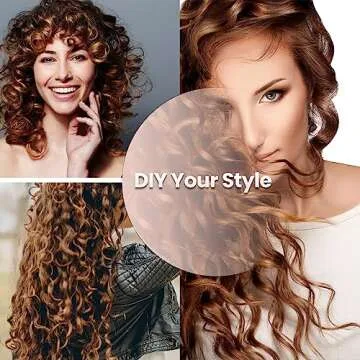 MIRZIANS Self-Holding Heatless Hair Rollers for Volume