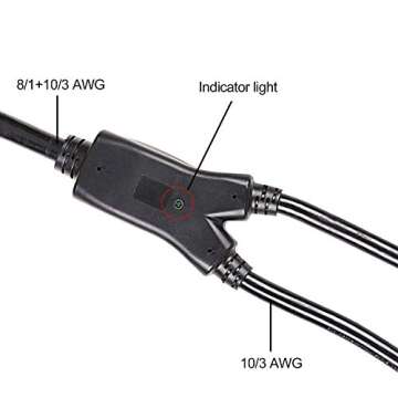 EPICORD RV Y Adapter Cord for Reliable Outdoor Power