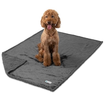 PetAmi Waterproof Dog Blanket for Medium Large Dog, Pet Puppy Blanket Couch Cover Protection, Sherpa...