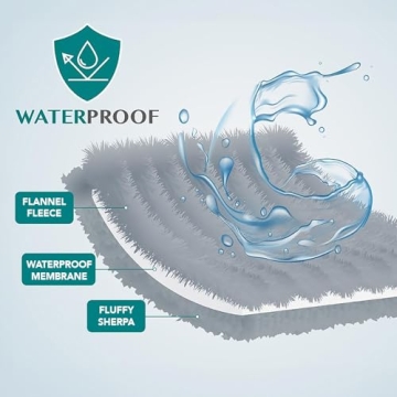 PetAmi Waterproof Dog Blanket for Medium Large Dogs