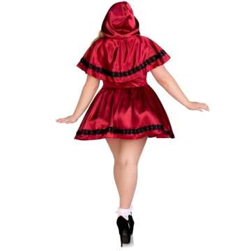 Leg Avenue Plus Size Gothic Riding Costume for Women