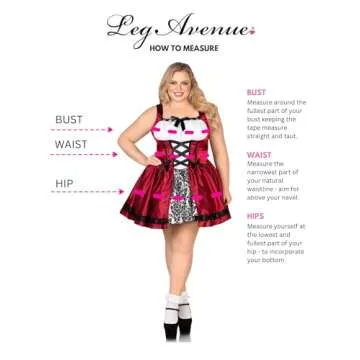 Leg Avenue Plus Size Gothic Riding Costume for Women