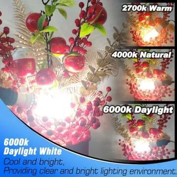 1.77*5.90inch Big E26 LED Bulbs 20W LED Corn Light Bulbs 200 Watt Equivalent 3000 Lumen 6000K Daylight White for Outdoor Home attic Corridor Garage Warehouse Candelabra Ceiling Fan LED Bulbs, 2 Pack