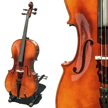 Paititi 4-String Cello-Acoustic 3/4 Size Musical Instrument