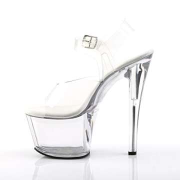 Pleaser Women's Sky-308VL Ankle-Strap Sandal