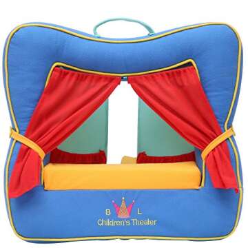 Finger Puppet Theater Stage with 6 Puppets - Portable Fun