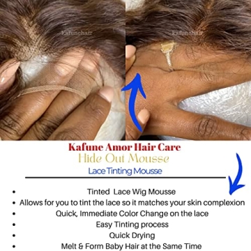 Premium Lace Melting Mousse for Natural Look with Quick-Dry