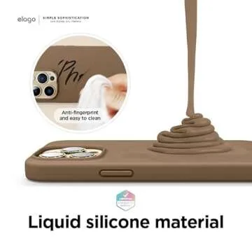 elago iPhone 13 Pro Liquid Silicone Protective Case