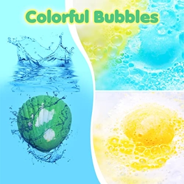 Kids Bath Bombs with Surprise Toys Inside - 12 Pack Gift Set