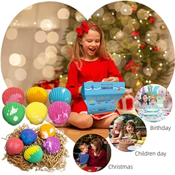Kids Bath Bombs with Surprise Toys Inside - 12 Pack Gift Set