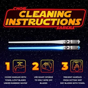 ChopSabers LED Light Up Chopsticks - Fun for All Ages