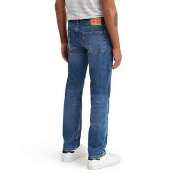 Levi's Men's 505 Regular Fit Jeans (Also Available in Big & Tall), Goldenrod-Stretch, 32W x 32L