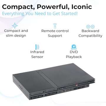 Digital Dynasty PS2 Slim Console - Complete Gaming Bundle