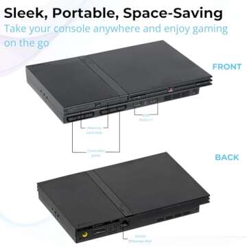 Digital Dynasty PS2 Slim Console - Complete Gaming Bundle