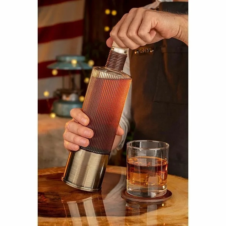 Patriotic Whiskey Decanter for Bourbon and Scotch