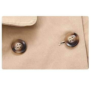 TAOJIAN Baby Girls Stylish Trench Jacket - Perfect for All Seasons