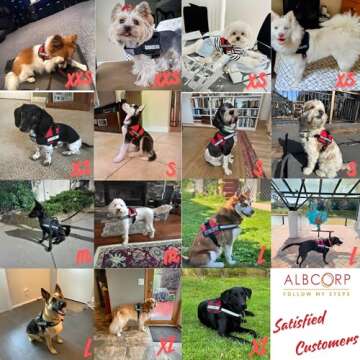 ALBCORP Reflective Dog Vest – Emotional Support & Safety