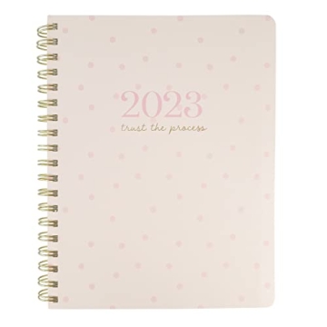 Stylish Vegan Leather Planner for 2023 | 18-Month Organizer
