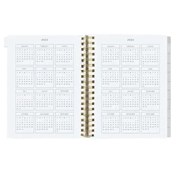 Stylish Vegan Leather Planner for 2023 | 18-Month Organizer