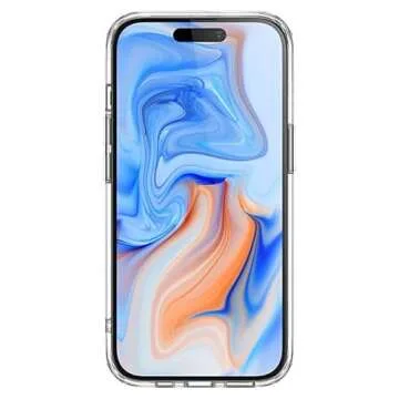 ESR for iPhone 15 Case, Compatible with MagSafe, Military-Grade Protection, Yellowing Resistant, Scratch-Resistant Back, Magnetic Phone Case for iPhone 15, Classic Series, Clear