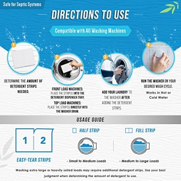 Eco-Friendly Laundry Detergent Sheets | 80 Loads of Freshness