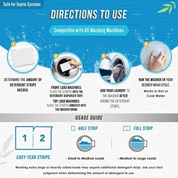 Eco-Friendly Laundry Detergent Sheets | 80 Loads of Freshness