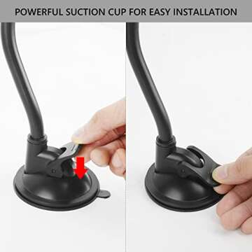 LUEXBOX 360 Degree Hair Dryer Stand for Effortless Styling