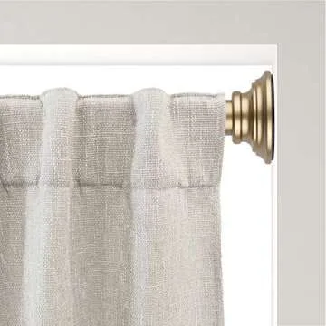 Snug Set Ultra Strong Tension Curtain Rod - Easy Install