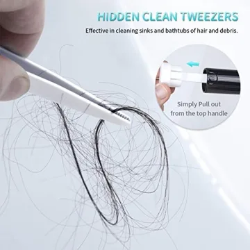 MEXERRIS Toilet Brush and Holder Set - Silicone Bristles