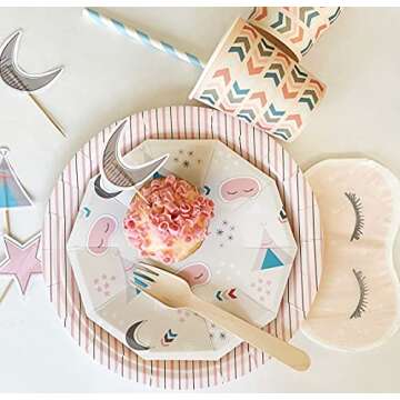 Sleepover Toppers for Slumber Parties | Set of 12