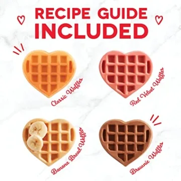 DASH Multi Mini Heart Waffle Maker for Family Fun