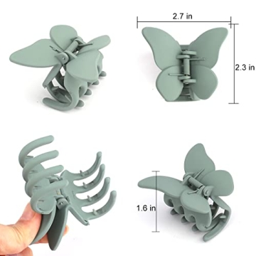 Elegant Canitor Butterfly Hair Clips for All Hair Types