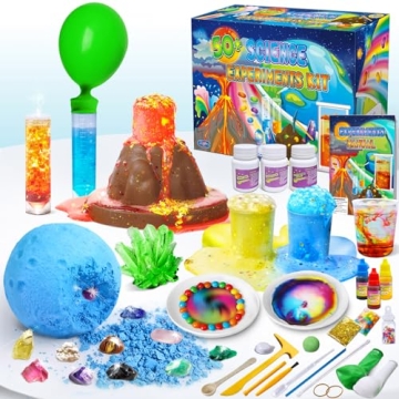 UNGLINGA 50+ Science Lab Experiments Kit for Kids, STEM Activities Educational Scientist Toys Gifts ...