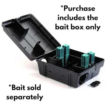 Outpost Rat Bait Station - Versatile Rodent Control for Home & Business