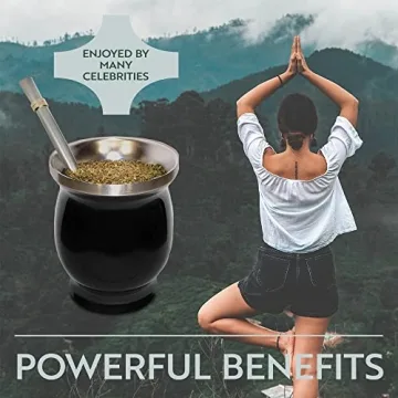 Norte Yerba Mate Tea Gourd and Bombilla Set - Stylish & Durable