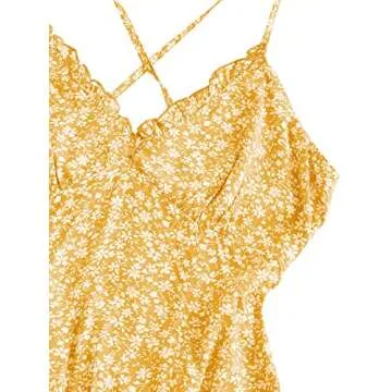 ZAFUL Women's Floral A-Line Mini Dress for Summer Fun