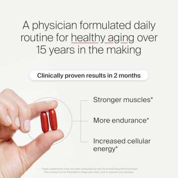 Timeline Mitopure Urolithin A - Clinically Proven Supplement for Healthy Aging and Cellular Renewal - Mitoceutical for Muscle Strength and Longevity - 60 Softgels