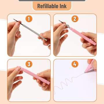 Mr. Pen- Aesthetic Pens, 10 Pack, Assorted Colors, Fast Dry, No Smear Bible Pens No Bleed Through, 0.7mm Fine Point Pen, Ballpoint Pens Ballpoint, Fine Tip Pens for Note Taking, Pens Aesthetic