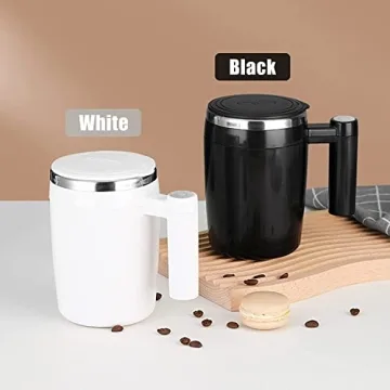 Self Stirring Mug - Rechargeable Mixing Cup for Drinks