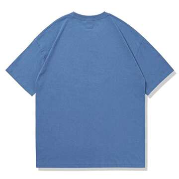 Aelfric Eden Mens Oversized Graphic Tee Summer Unisex Hipster Printed Casual Harajuku Top Tshirt A-B...