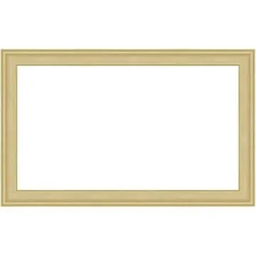 Frame My TV Deco TV Frames - Antique White Smart Frame Compatible ONLY with Samsung The Frame TV (65", Fits 2021-2025 Frame TV)