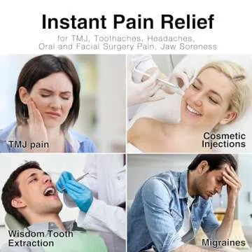 LotFancy Face Ice Pack Wrap for Hot Cold Therapy Relief