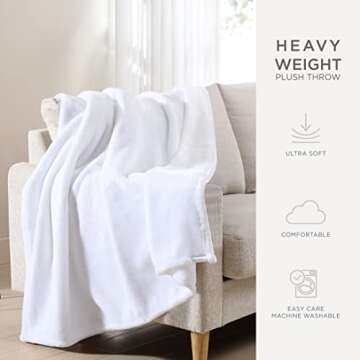 Stassie Home Luxurious Throw Blanket - 500 GSM Cozy Comfort