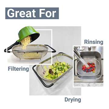 Upgrade Your Kitchen with Makerstep Strainer Colander