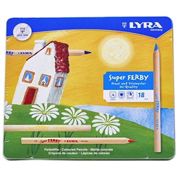 Vibrant Lyra Super Ferby Colored Pencils for Kids & Artists